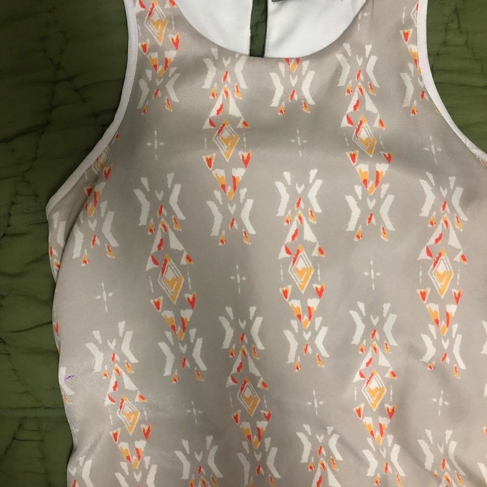 Asher by Fabrik high low printed dress